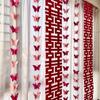Butterfly Wedding Room Decor Set: Curtain Pendants & Pull-Flower Decorations for Bedroom & Living Room