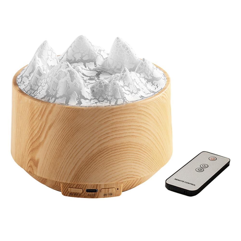 

Flame Simulation Humidifier that Provides Efficient Moisture in the Air while Offering Beautiful Ambient Light Effects