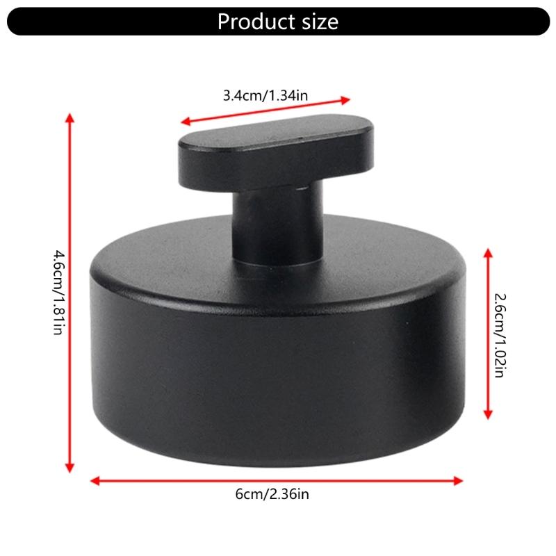 Pack of 4 Car Aluminum Alloy Jacking Pads Adapter Suitable for Protects Rockers Panel and Chassis Automotive Repair Tool