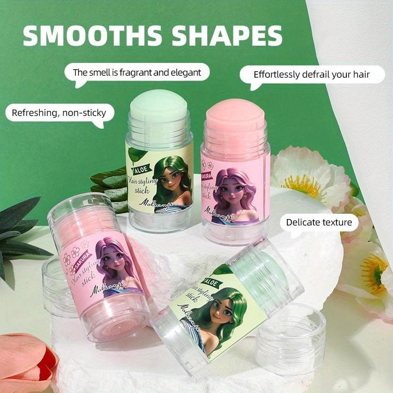 Broken Hair Finishing Cream, Hair Styling Gel, Fixed Anti-frizz Bangs, Hair Wax Stick, A Good Helper for Styling.