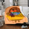 Hey Duggee Theme Printed Blanket - Perfect for Couch, Bed, Travel & Outdoor Use | Machine Washable, Cozy & Durable.