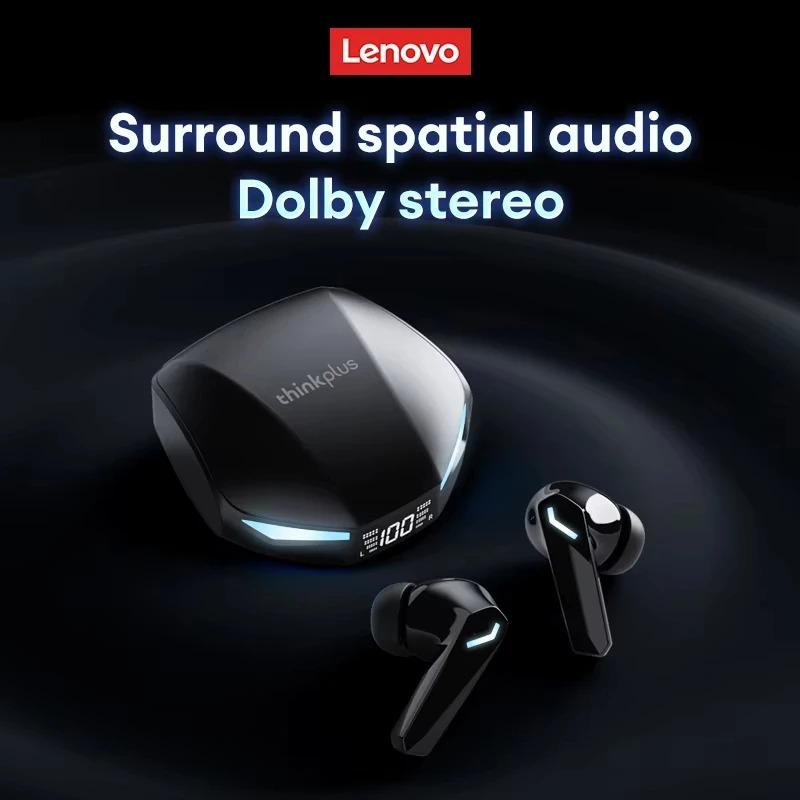 2025 New Lenovo XT53 Wireless Bluetooth Earphones Low Latency Gaming Headphones HIFI Quality Sound HD Voice Noise Cancelling Earbuds