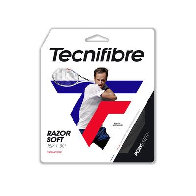 Tecnifibre Tennis Darmsaite RAZOR SOFT 130 Laser Soft 130 Einzelne Saite 04GRAS130N