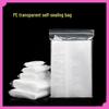 Thickened Transparent PE Self-Sealing Tea and Food Storage Bag