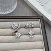 French Light Luxury Sweet Cool Wind Full Of Diamonds Open Ring Female Bead High Sense Fashion Hong Kong Style Niche Stacking Wearing Index Finger Ring