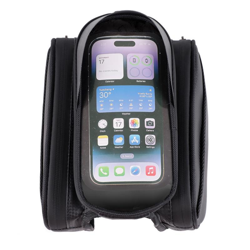 Waterproof Bicycle Front Beam Bag - Cycling Organizer for Mountain Bikes