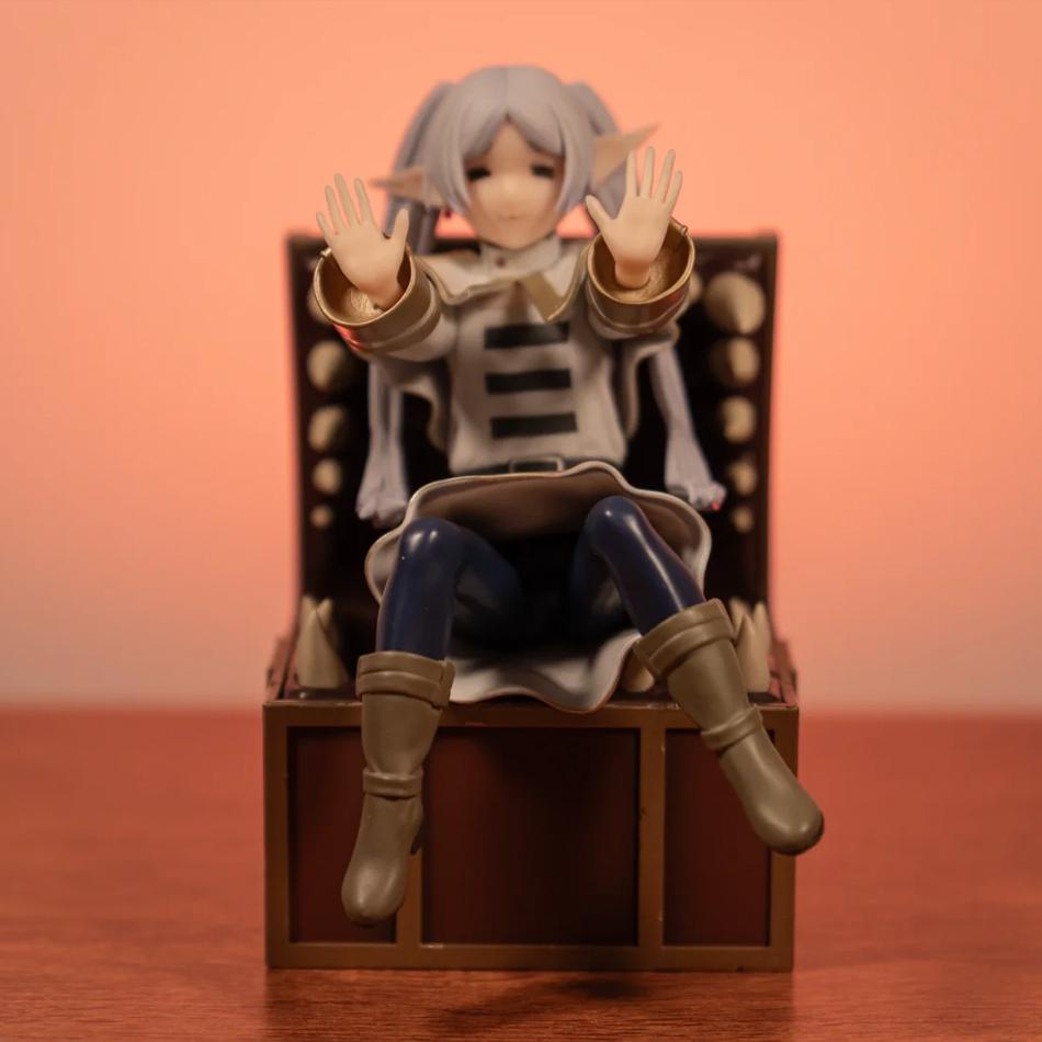 Frieren Beyond Journey's End Frieren Treasure Box Monster Anime Figures Toy Fern Noodle Stopper Action Figurines