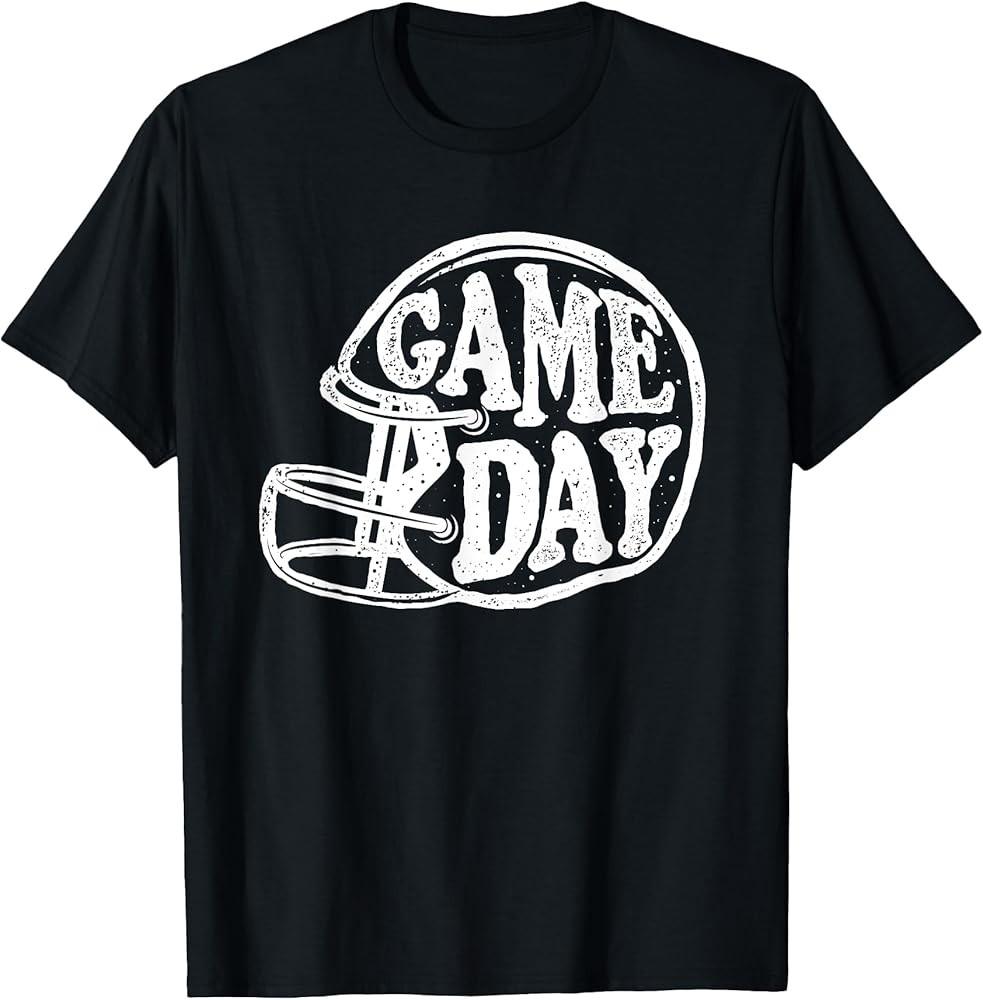 Game Day - American Football Season Party Footballer T-Shirt Unisex T-Shirt XL