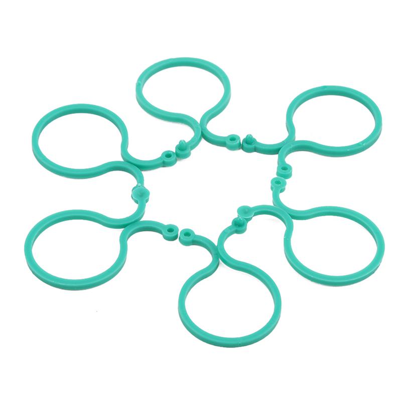 Green Garden Plant Clips Plant Vines Clamp Reusable Farm Vegetables Flower Plastic