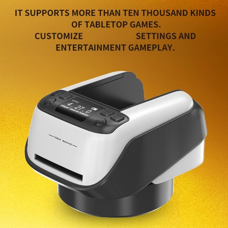Rechargeable Card Dealer Playing Cards Shuffling Dealing Tool Automatic Card Shuffles Dealer Machine Party Poker Device