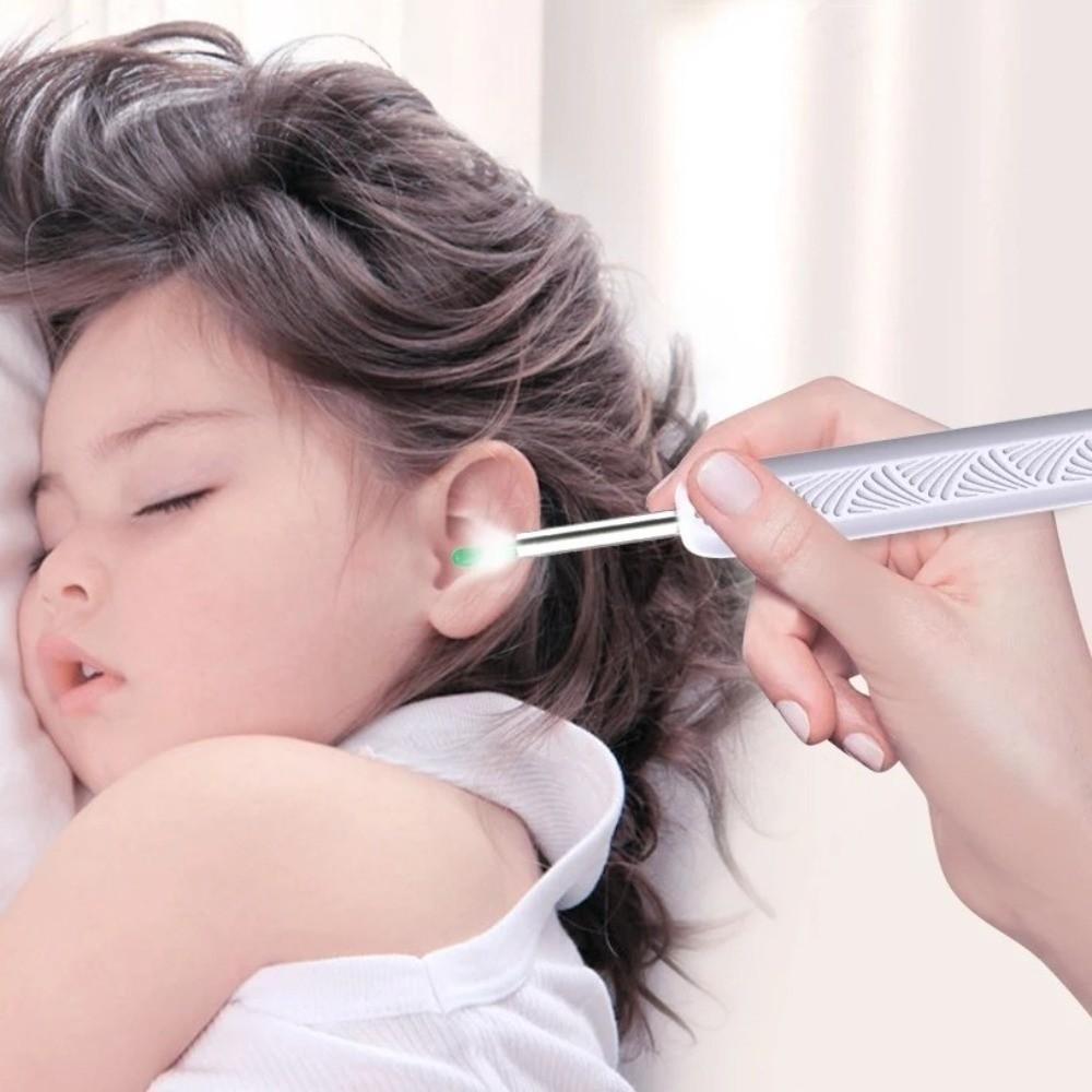 Smart Visual Ear Cleaner HD Camera Wireless Otoscope Ear Cleaner Full Set  Oral Inspection