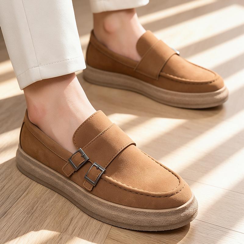 Men Casual Loafer Board Shoes Slip On Walking Driving Commuting Travel Everyday Comfortable Large Size Footwear Sizes 39-46