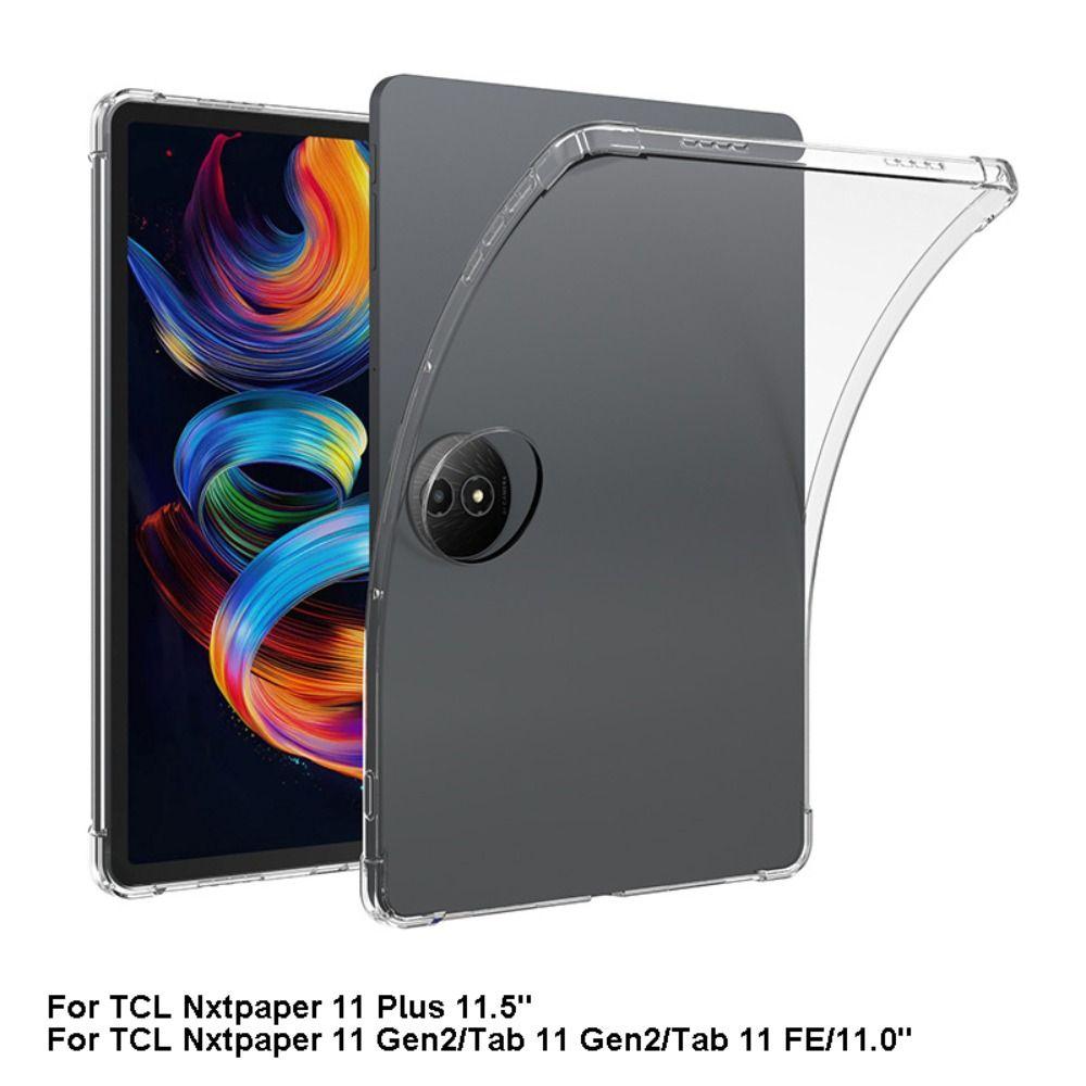 Weiche TPU-Tablethülle mit Airbag-verstärkten Ecken Schutzhülle für TCL Nxtpaper 11 Plus/Nxtpaper 11 Gen2/Tab 11 Gen2/Tab 11 FE