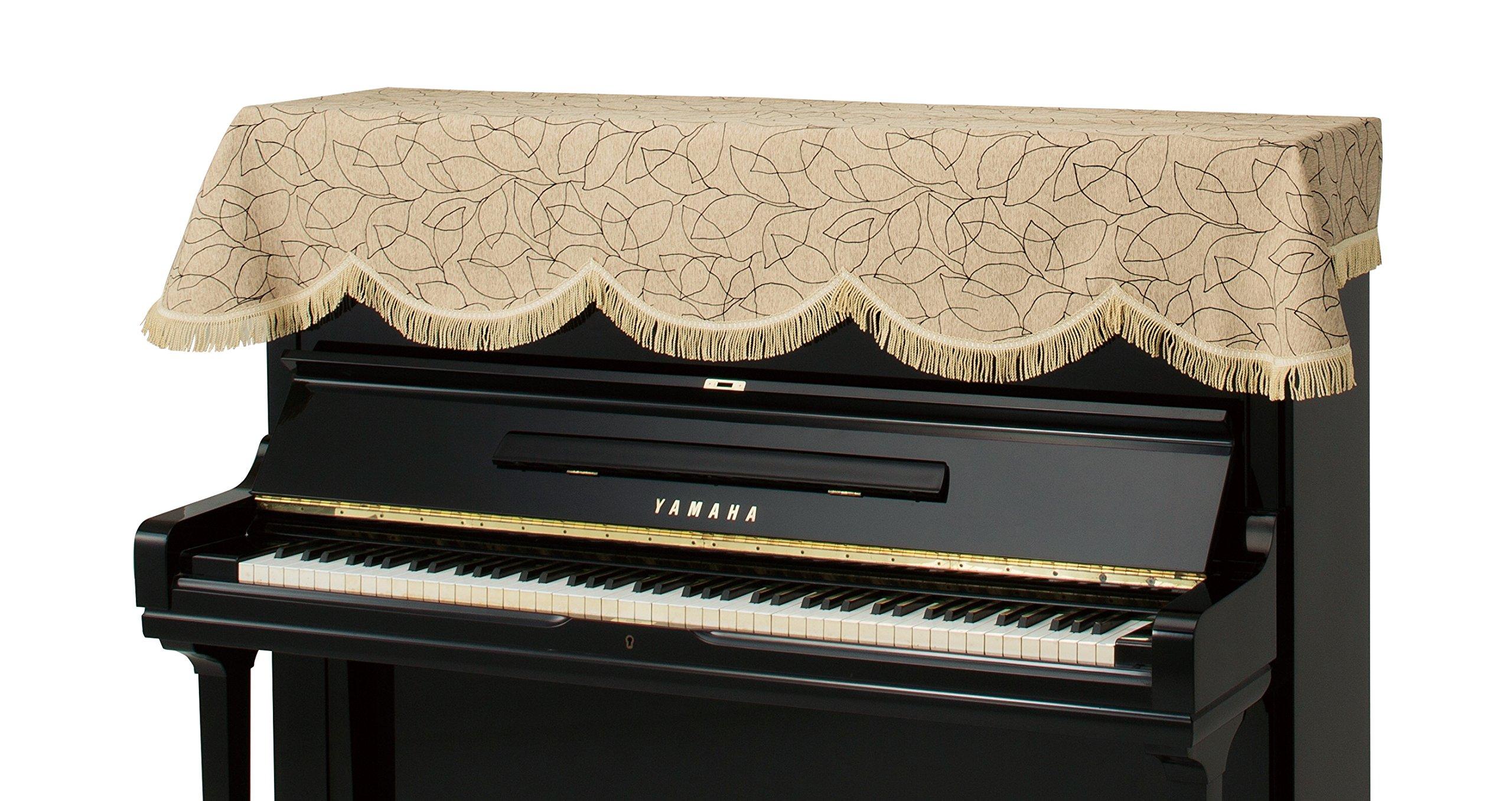 Чехол для пианино Alps/Вертикальный (Печатный тип) TJ-27 бежевый