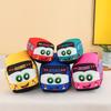 Creative Cartoon Printed Vehicle Bus Car Plush Toy Bus Van Doll Throw Pillow Soft Cloth Doll Children Holiday Birthday Gift