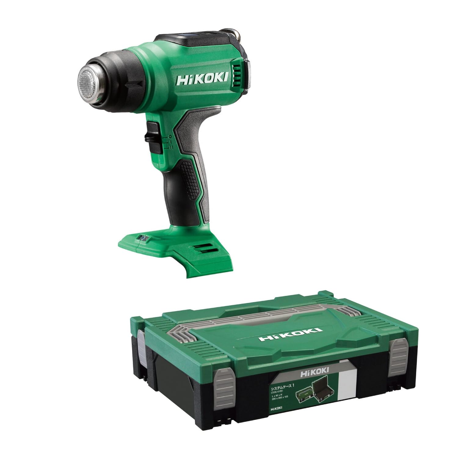 

HIKOKI RH18DA 18V Беспроводной термофен с регулируемым воздушным потоком 3 аккумулятора и зарядное устройство Продается с кейсом (NNP) Температура, Контроль, Форсунки, Отдельно,