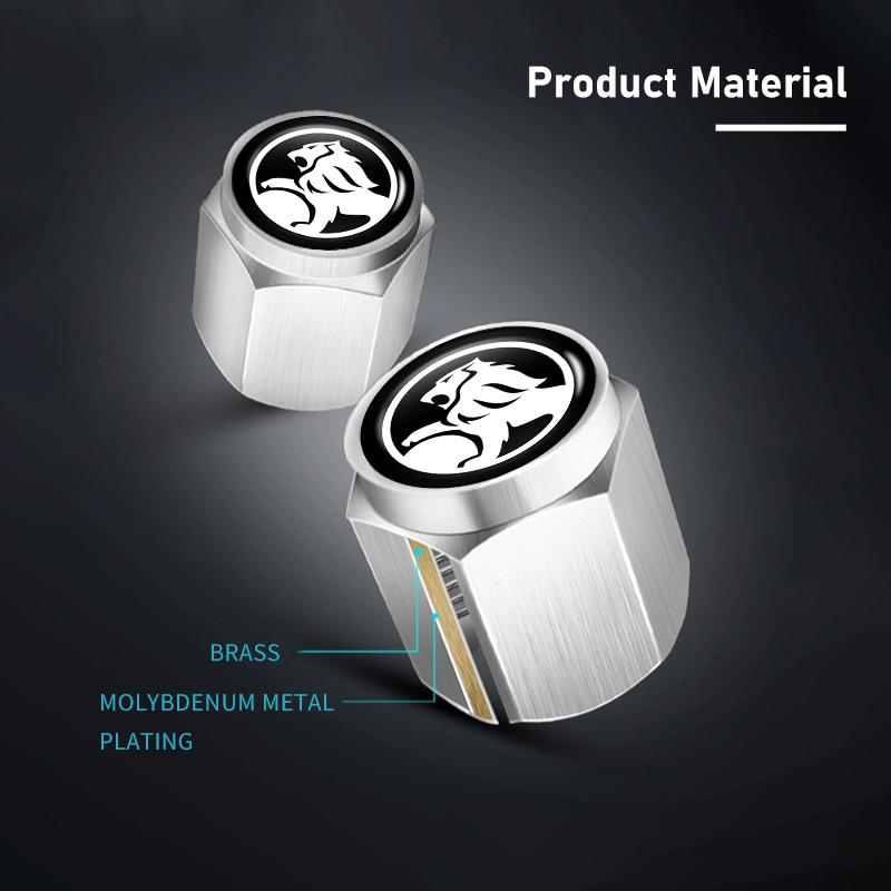 5pcs Car Wheel Tire Air Valve Protection Cap Dust Stem Cover For Holden Captiva Commodor VZ VE Colorado Caprice VT VX VU