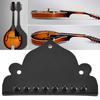 Strunociąg mandoliny Czarny 8-strunowy Śruby Części trójkątne Akcesoria do instrumentów muzycznych