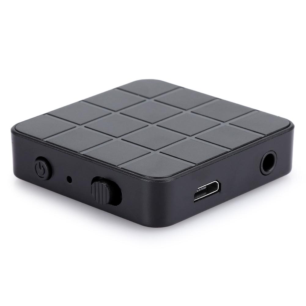 Wireless Audio Adapter Transmitter Receiver 2‑in‑1 for Bluetooth 5.0 TV Computer Aux 3.5mm