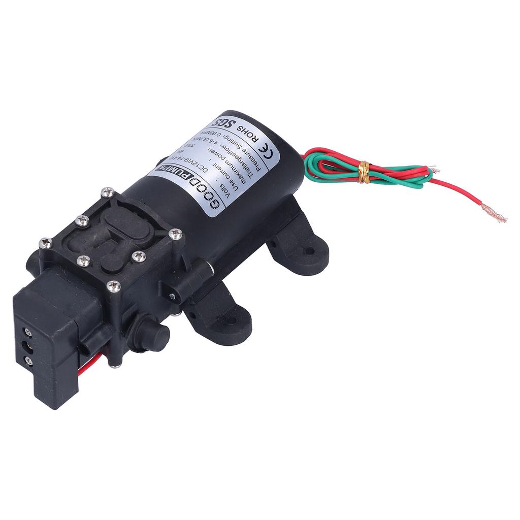 3308 Diaphragm Pump Self Priming Spray Pump for Garden Irrigation Car Washing 12V 70W