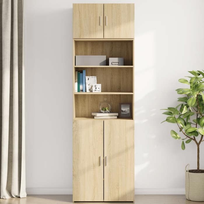 VidaXL Armoire murale chêne sonoma 70x42,5x40 cm bois d'ingénierie 846119