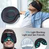Bluetooth sleep headphones, 3D eye mask, wireless air travel, Bluetooth 5.0 headband, soft, elastic and comfortable music headph