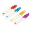 4 Pcs Thread Snips Small Compact U Shaped Fabric Scissors Embroidery Scissors with Cover for DIY