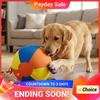 Chew Resistant Fabric Dog Ball Tear-Resistant Self Play Dog Toy Inflatable Big Ball for Medium Large Dogs Golden Retriever