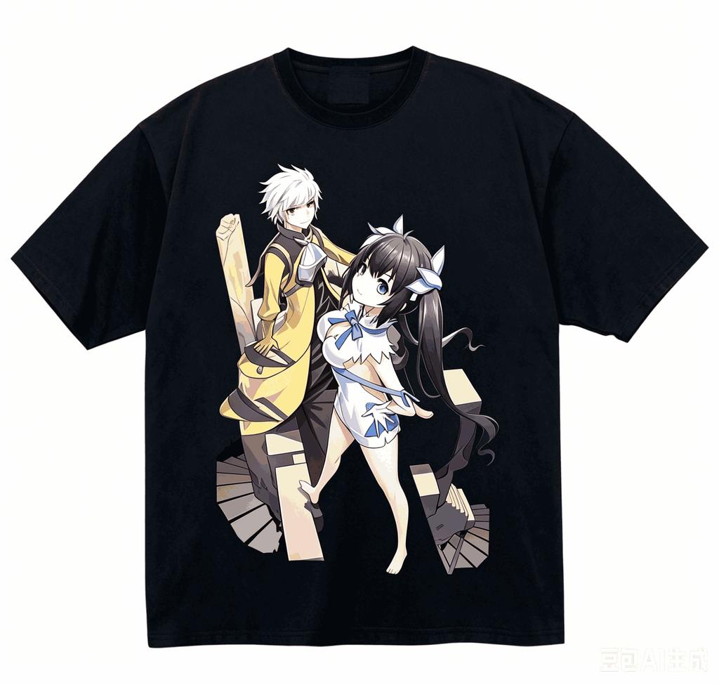 Is It Wrong to Try to Pick Up Girls in a Dungeon Cotton T shirt 2026 New Model shirt personality Clothes Breathable high quality