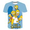 Summer Trend: The Simpsons 3D Printed Children's T-shirt Short Sleeve