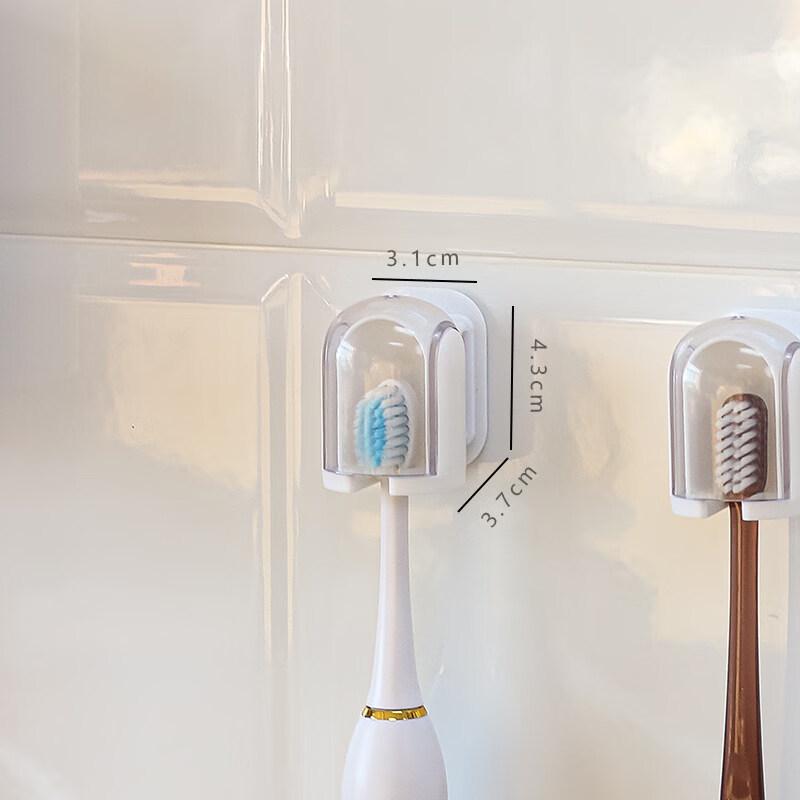 LIEIins Suction Cup Wall-Mounted Toothbrush Holder