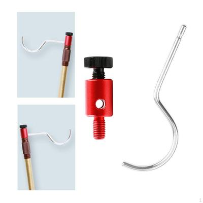 Corner Pole Holder Support Fish Rod Lightweight Rack 180 Degrees Rotatable