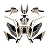 For CFMOTO 800MTX 800 MT X 2025 2026 Motorcycle Accessories Tank Pad Combination 3D Resin Sticker Kit Decal