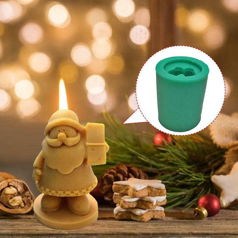 Stampo In Silicone Per Babbo Natale (Nikolaus) – Per Resina Epossidica, Candele, Saponi – Diametro 7 Cm, Resistente Da -60°C A +350°C