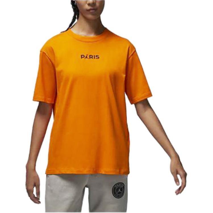 Jordan T Shirt Women's Lava Orange DZ3261-834