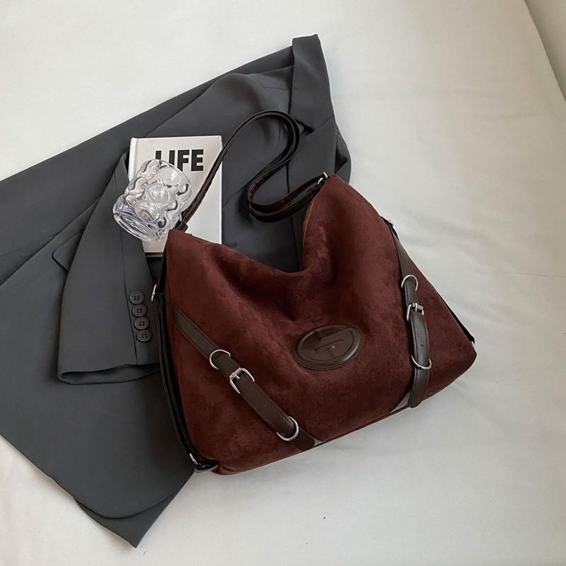 Stylish Retro Shoulder Bag For Women Trendy Casual Pu Tote 2023 Fashionable Handbag