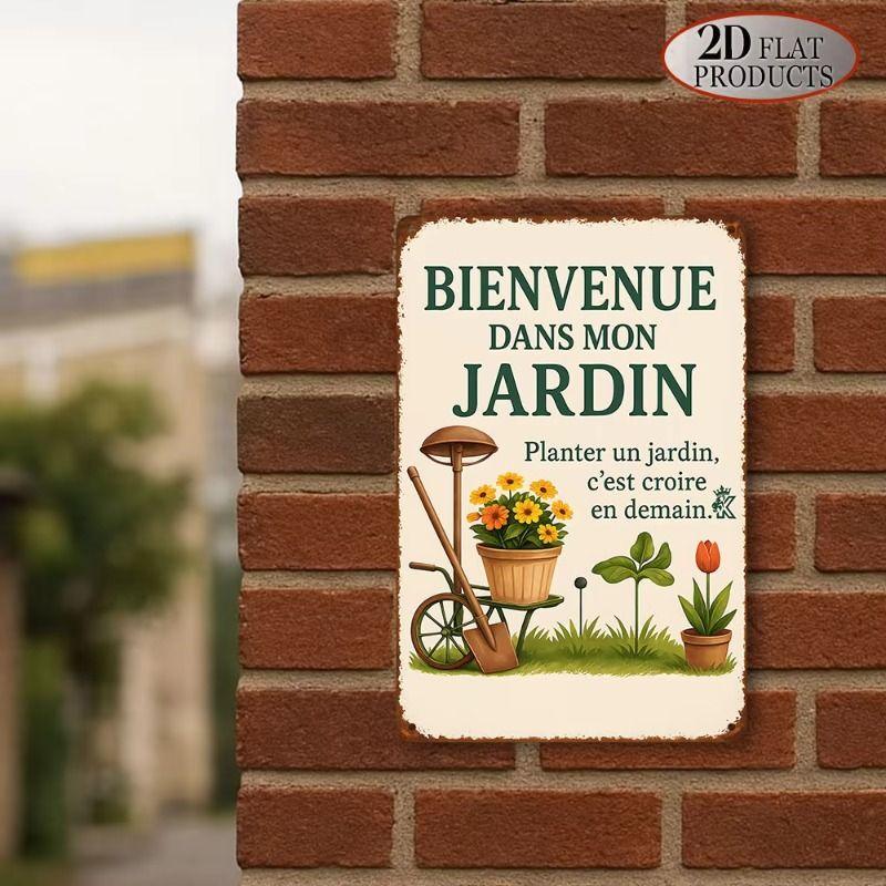 Vintage Metal Tin Sign 20x30cm for Home Bar Wall Decor