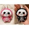 Cute Cartoon Skeleton Plush Doll Pendant Keychain Creative Backpack Accessory Home Decoration For Children Halloween Gifts