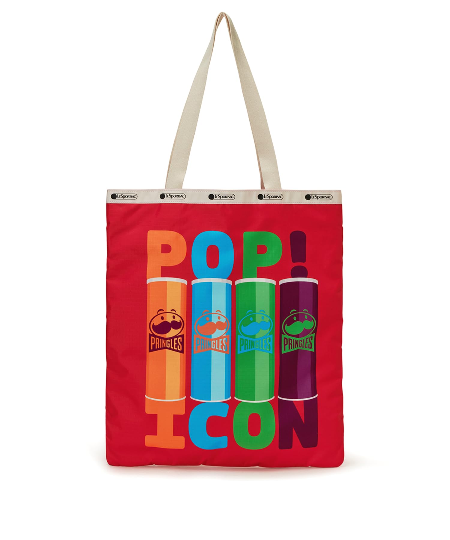 EMERALD Pop Icon Tote LeSportsac×PringlesOfficialGRAND TOTE/2118/Pringles