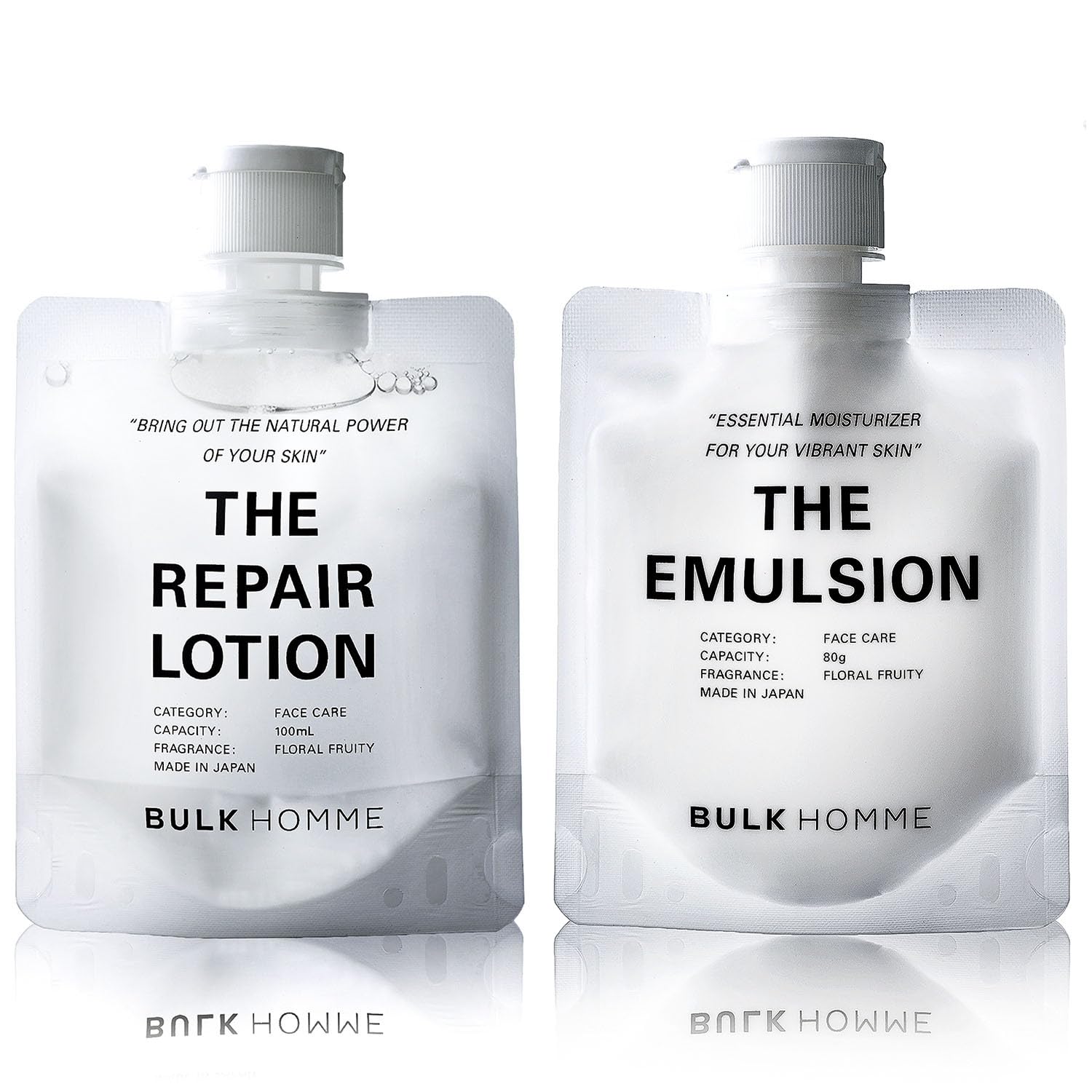 BULK HOMME Lotion 100ml Emulsion 80g For Men with Oily or Sensitive Skin Moisturizing Men s & - - белый