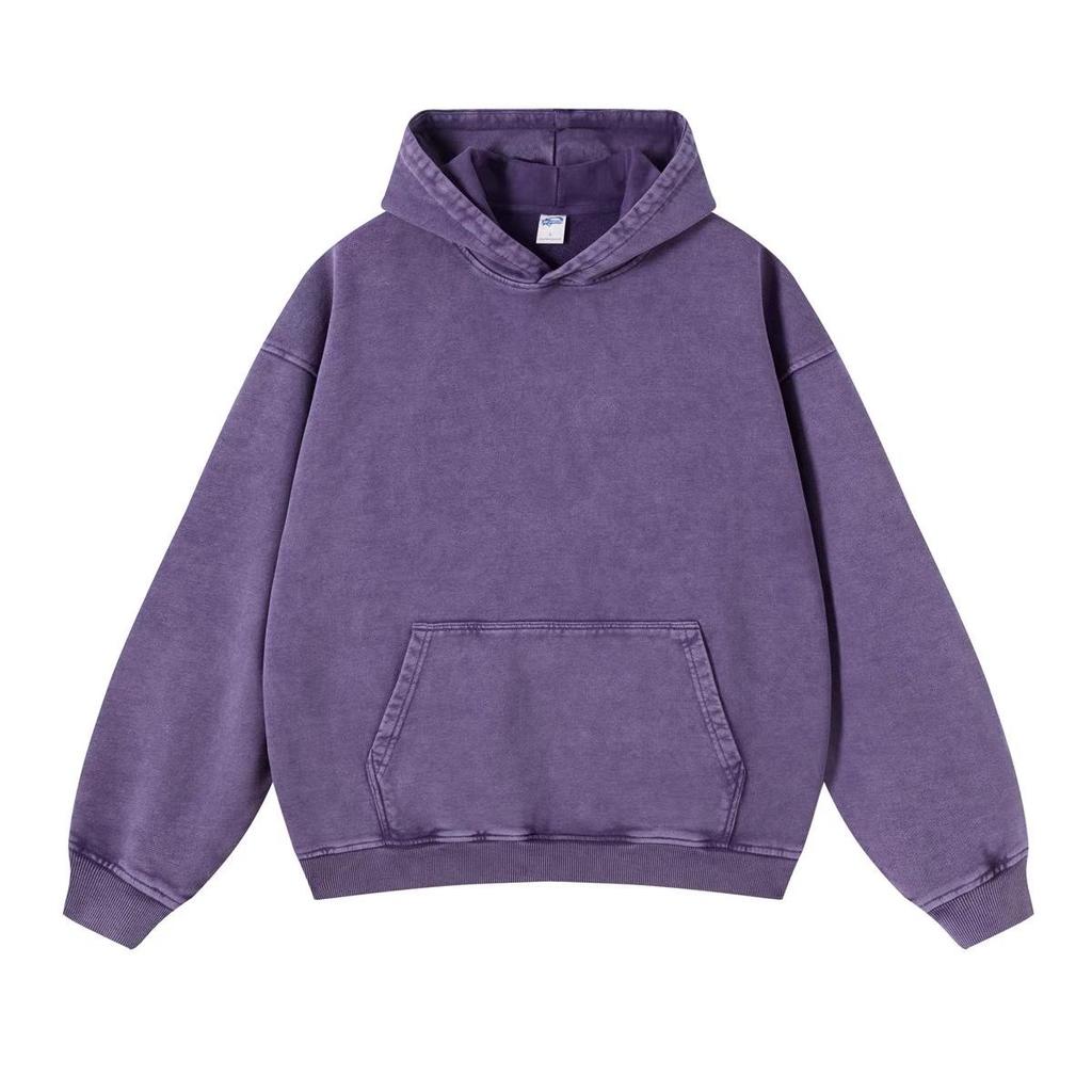 Amerikanischer Retro Tie-Dye Gewaschener Hoodie - Unisex Lockerer Fit Trend