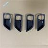 For Suzuki Vitara Escudo 2015 -  ABS Car Inner Door Armrest Handle Bowl Frame Cover Trim Matte Carbon Fiber Look Accessories