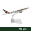 16CM Diecast Alloy 737 747 757 777 787 Airplane Model Toy Plane Collected Gift Series for Collectible Display