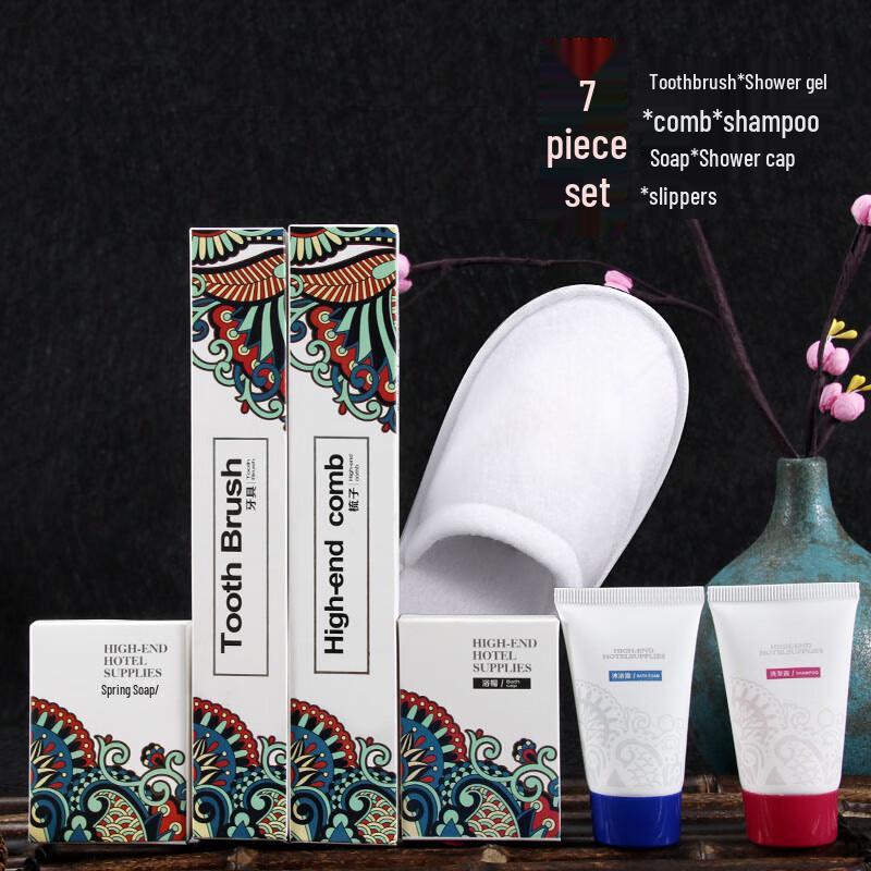 Su Xiaomei 7-Piece Disposable Hotel Toiletry Set