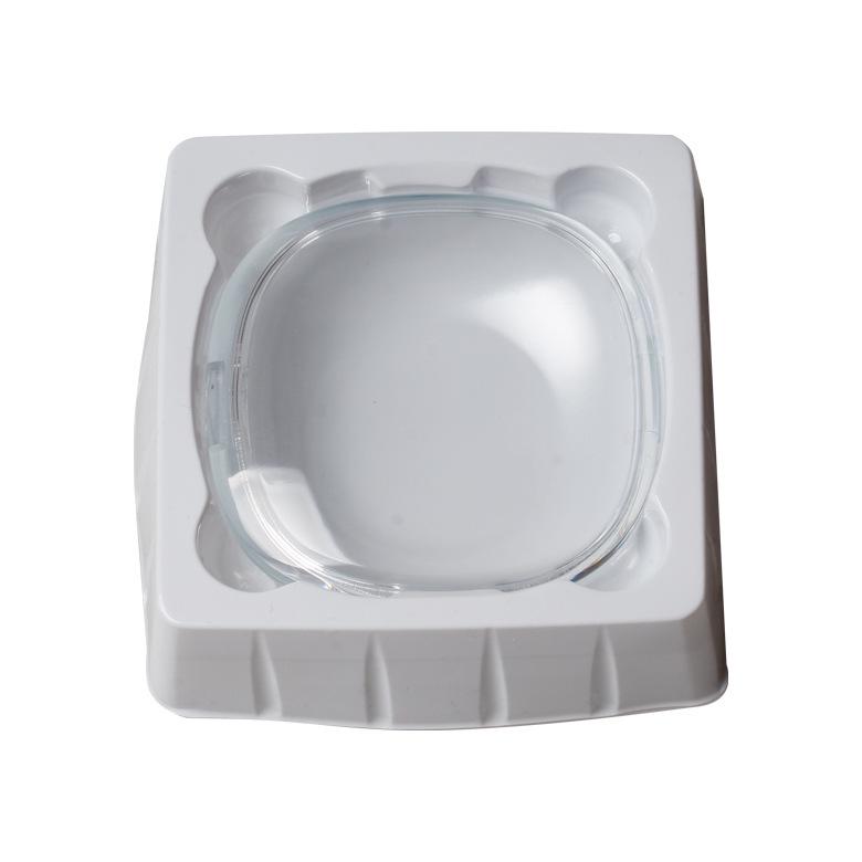 Frosted Transparent Dental Retainer & Denture Box - Stylish & Portable