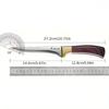 Professional high-hardness cutting knife, kitchen cooking knives, special bone removal knives, kitchen fruit knife, and peeler
