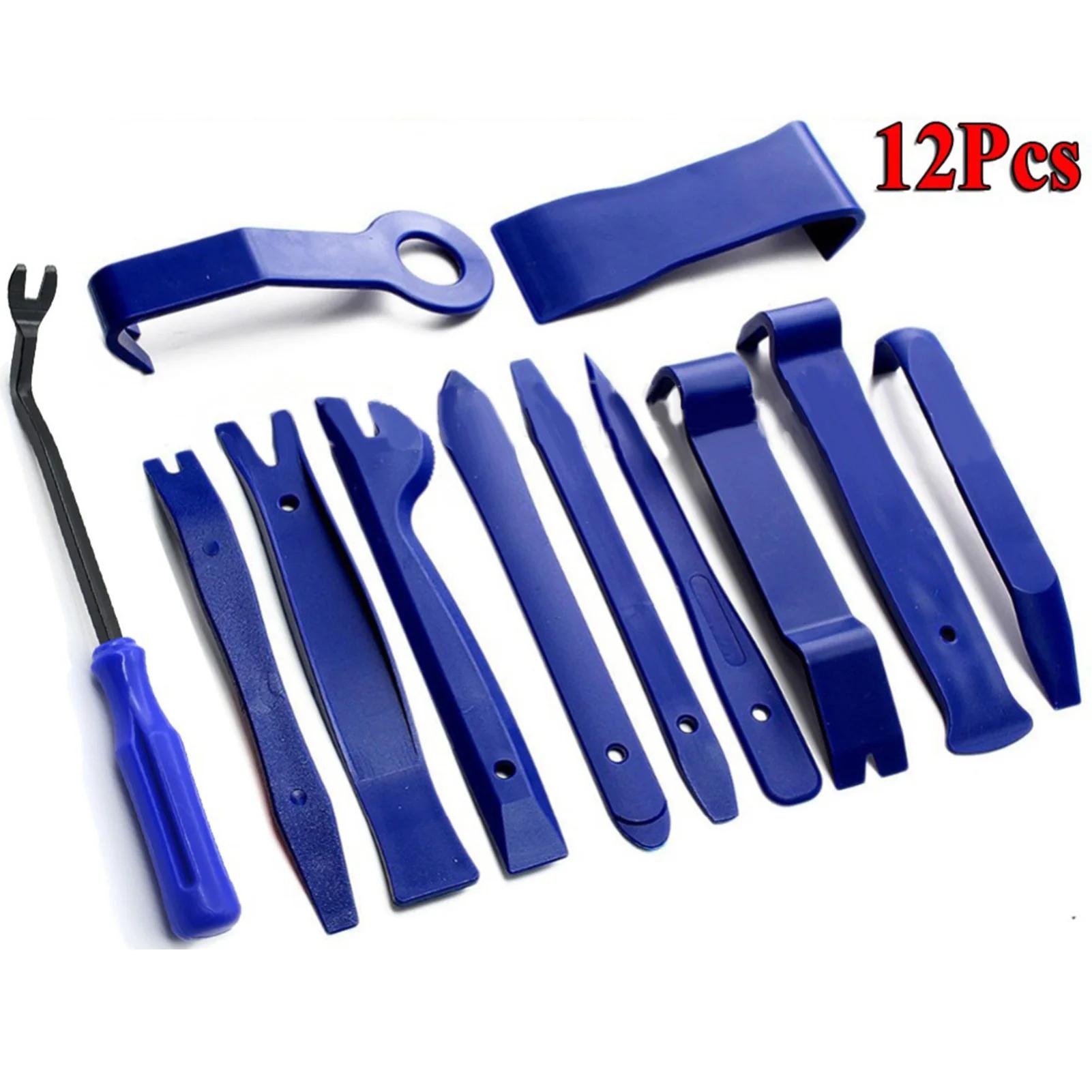 

Auto Pry Tools Set Car Trim Removal Hand Tool Kit with Puller Clip Pliers for Fastener Removal