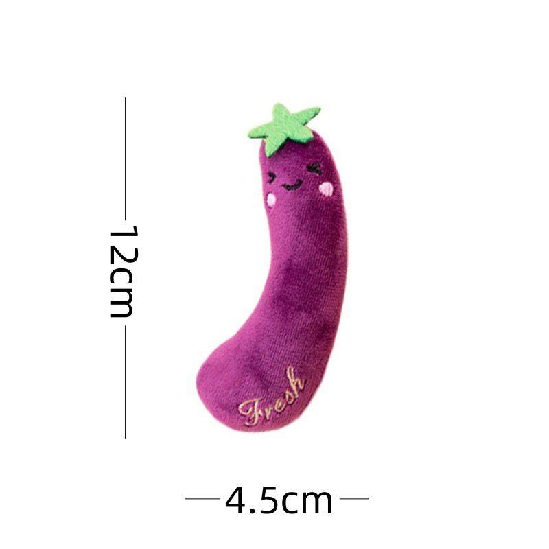1PC Plush Cat Toy Catnip Cute Funny Chew Cat Playthings Cartoon Interactive Kitten Mini Teeth Grinding Thumb Pet Dog Chewing Toy