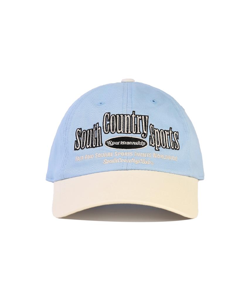 APEX DESIGN Vintage Sport Cap - Sky Blue/Ivory