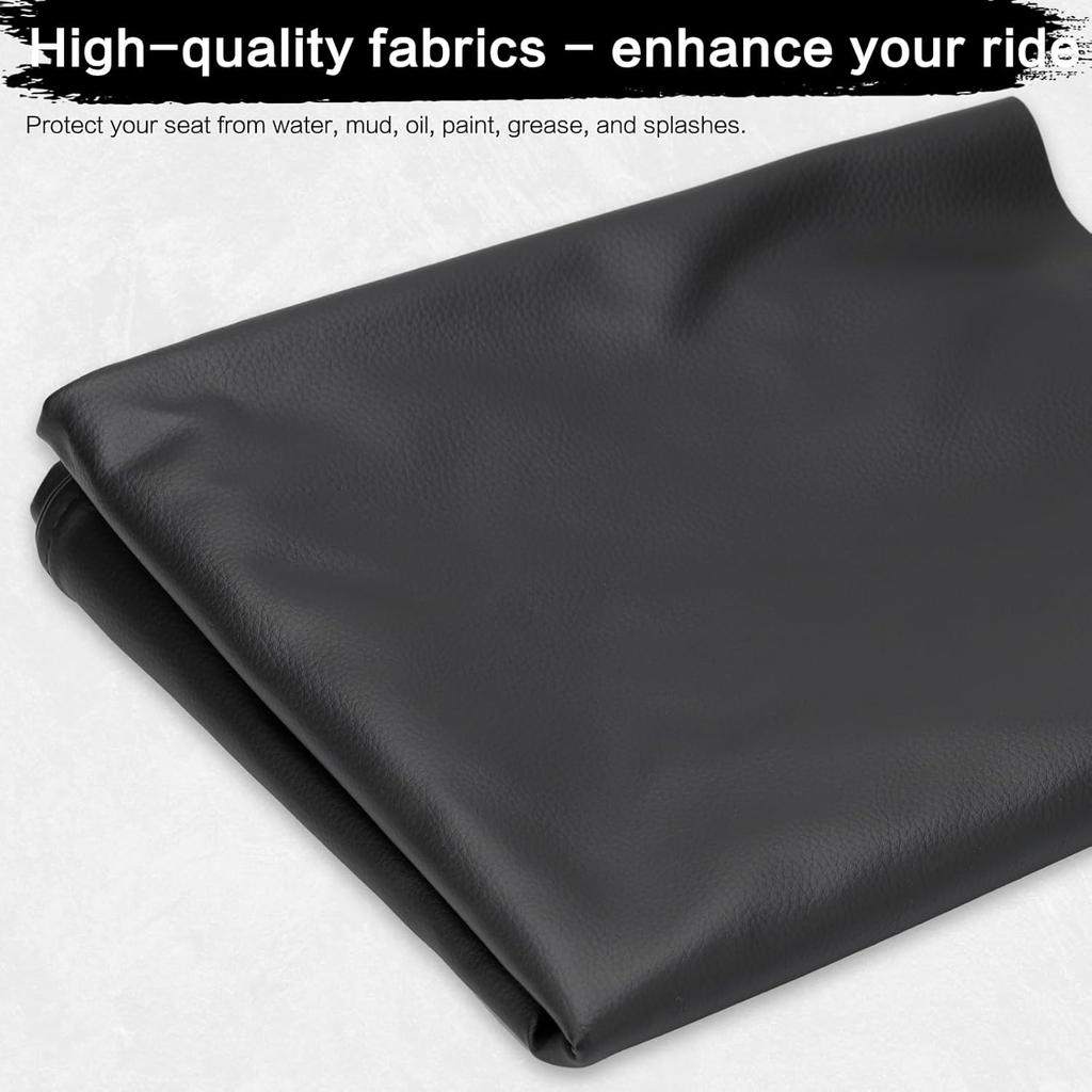 Upgrade UTV Seat Covers Compatible With Polaris Ranger 400 500 570 800 Miside With Waterproof PU Coating, Accessories For Polaris Ranger Seat